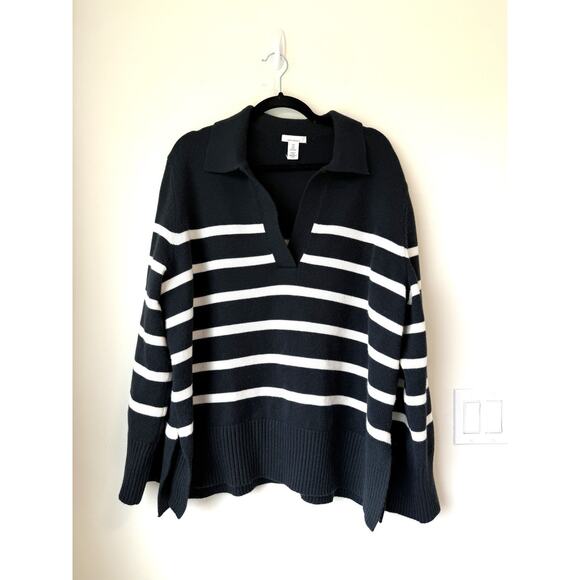 H&M Women's MAMA COLLARED JUMPER SWEATER Size SMALL - Picture 1 of 8